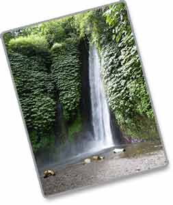 Waterfall near Munkuk, North Bali